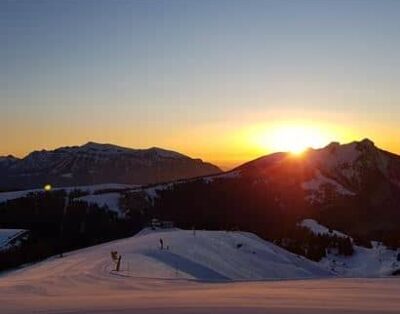 Trentino Ski Sunrise