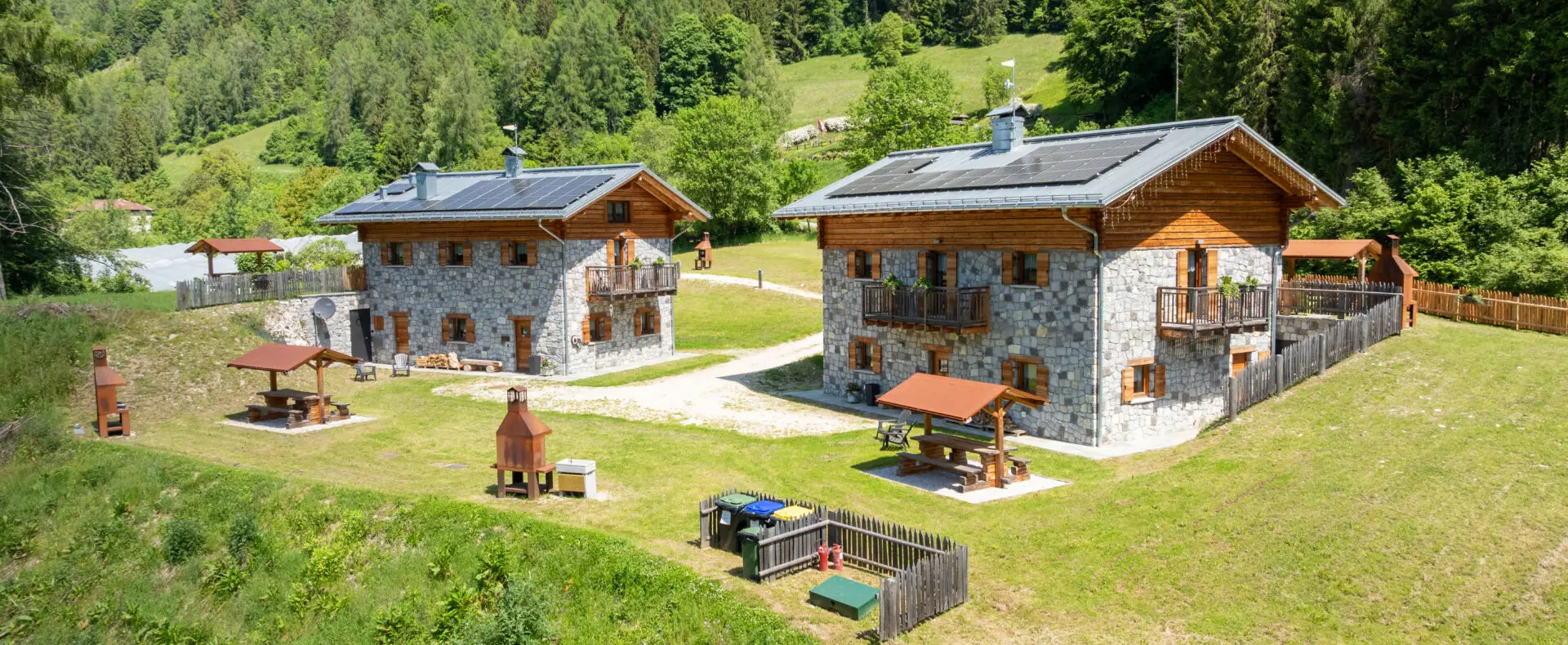 Giardino Chalet Maso Vecchio Trentino